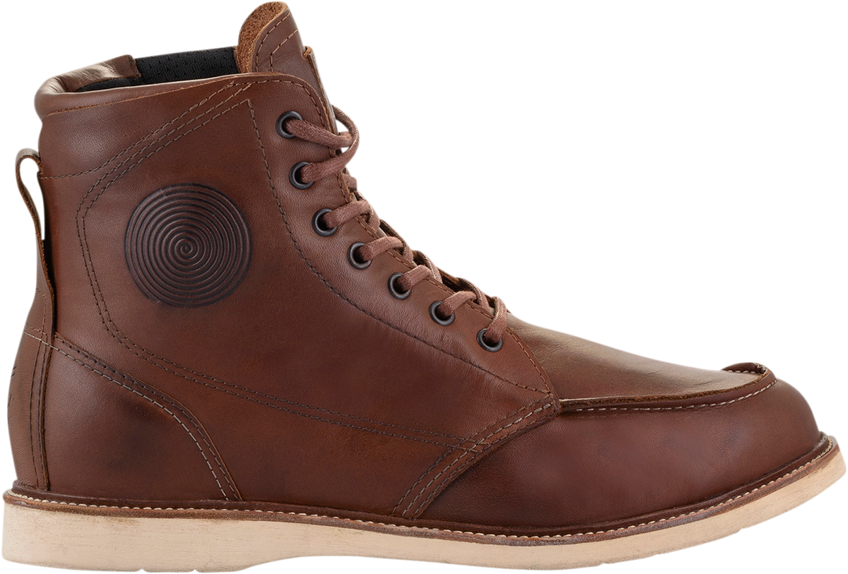 Alpinestars Oscar Monty v2 Brown Leather Motorcycle Riding Street Racing Boots