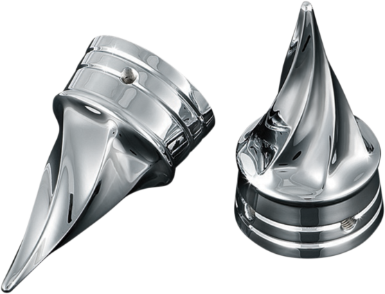 Kuryakyn Twisted Axle Nut Covers fits 1984-06 Harley Softail Sportster 1217
