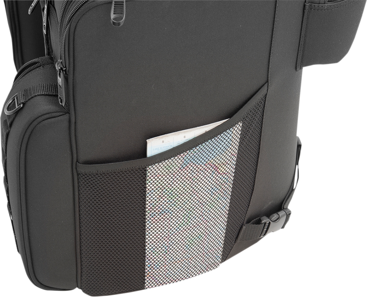 Saddlemen BR4100 Tactical Textile Rear Back Seat Bag Luggage Harley Davidson