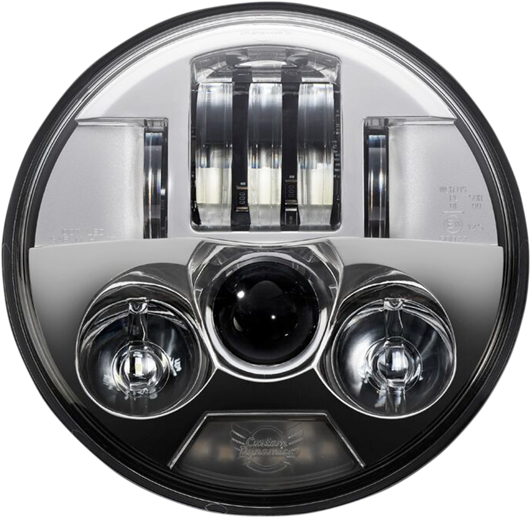 Custom Dynamics ProBeam 5 3/4" H4 LED Headlight 1984-2023 Harley Softail FXST