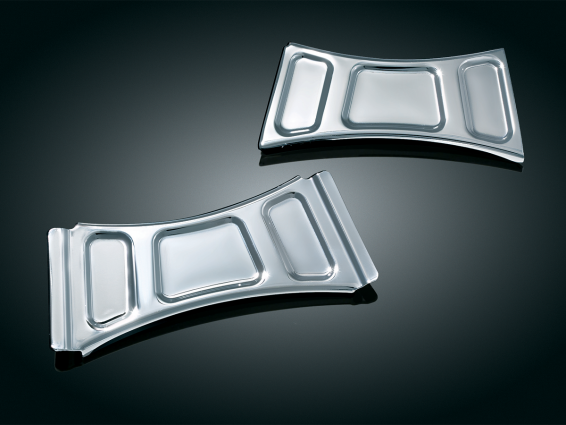 Kuryakyn Chrome Downtube Crossbrace Cover for 1998-2016 Harley Davidson Touring