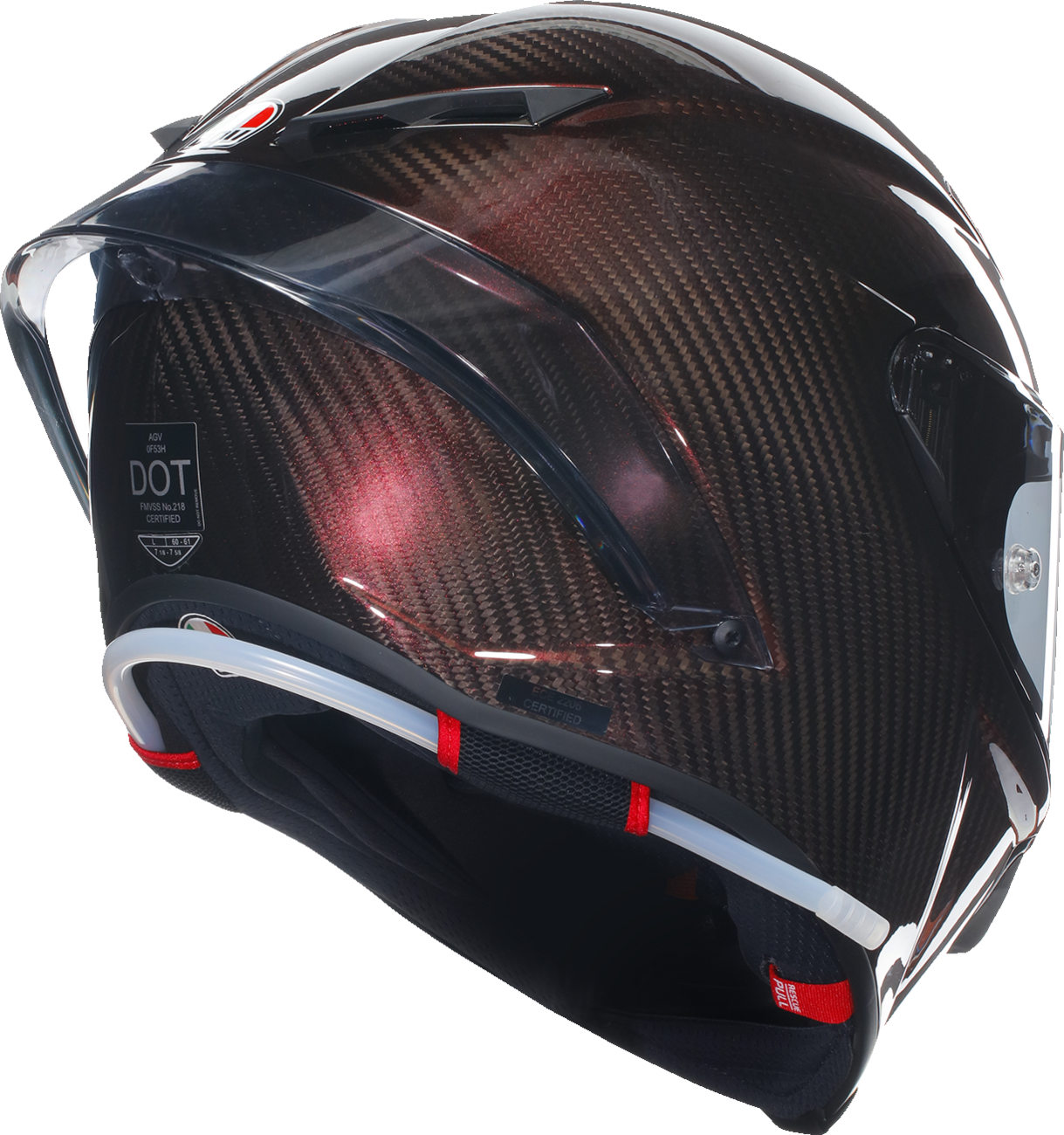 AGV Pista GP RR Red Carbon Fiber Adult Motorcycle Street Racing Full Face Helmet