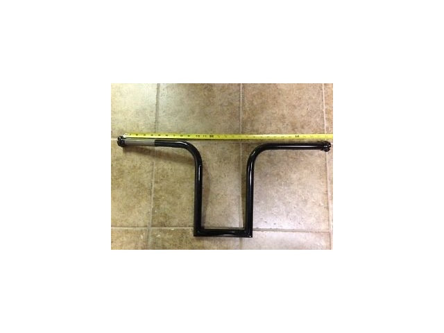 LA Choppers Old School Ape Hanger 12" Black 1" Handlebars Harley Sportster FXD