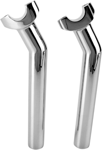 Drag Specialties 8.5" Chrome Motorcycle Handlebar Pullback Risers fits Harley