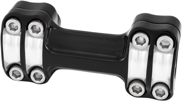 RSD Black 1.5" Nostalgia Front Handlebar Hand Riser System For Harley Davidson