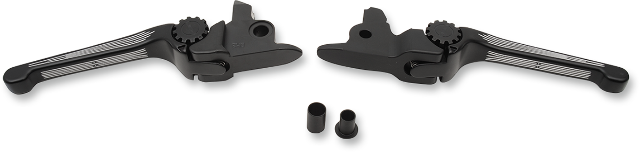 PSR Black Anthem Adjustable Lever Set for 2017-20 Harley Touring FLHR FLHX FLHXS
