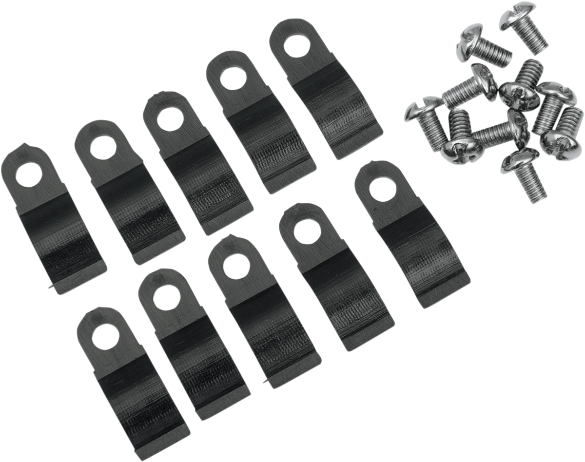 Drag Specialties 10 Pack Handlebar Lever Anti Rattle Clips fits 82-17 Harley