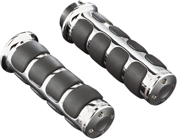 Kuryakyn 6235 ISO 1" Motorcycle Grips 84-19 Kawasaki Suzuki Yamaha