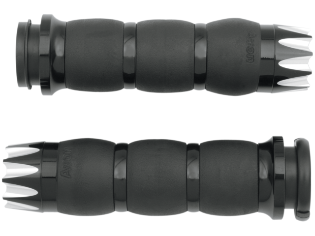 Avon Velvet Air Excalibur TBW Hand Grips for 2008-2024 Harley Touring Softail