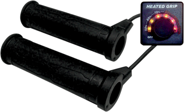 Koso Heated Grips for 7/8" ATV Snowmobile Motorcycle Honda Suzuki Yamaha