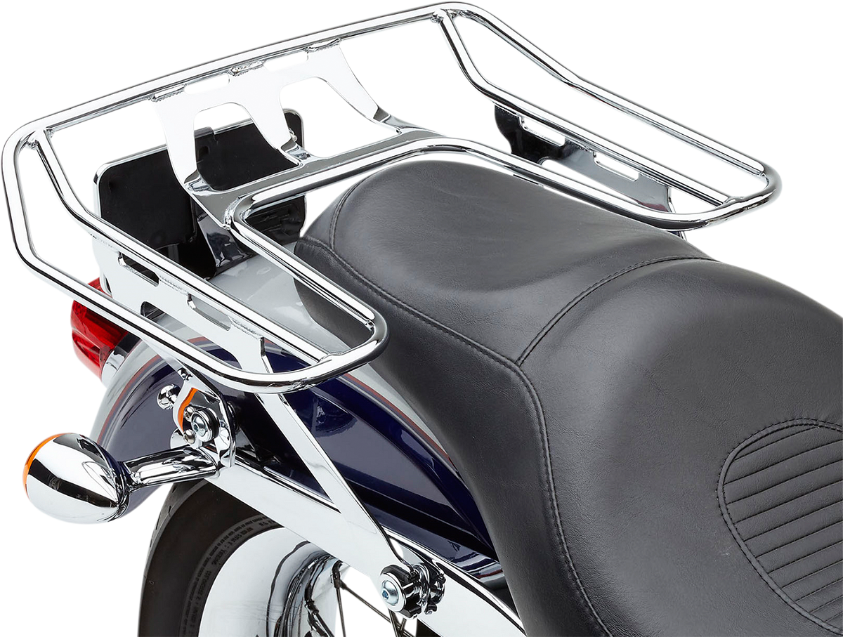 Cobra Chrome Wrap Around Detachable Luggage Rack 1991-2017 Harley Dyna FXD FXDB