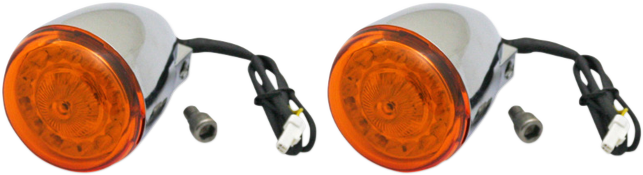 Custom Dynamics Chrome Probeam Turn Signal Kit 2014-2023 Indian Chief Roadmaster