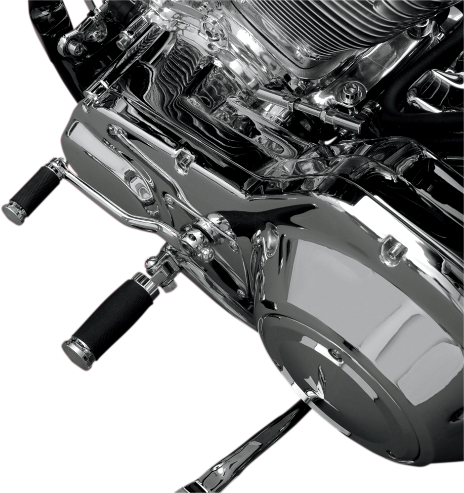 Performance Machine Contour Rubber Wrapped Motorcycle Shift Peg for Harley