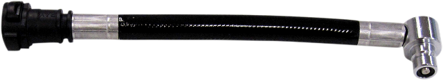 Goodridge Black 7 3/4" Fuel Injection Line for 02-17 Harley Softail Touring FLHR