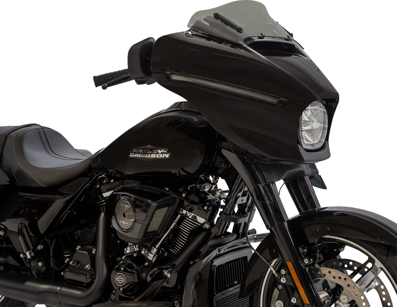 Klock Werks Flare 6.5" Tinted Windshield fits 2023-2025 Harley Street Glide FLHX