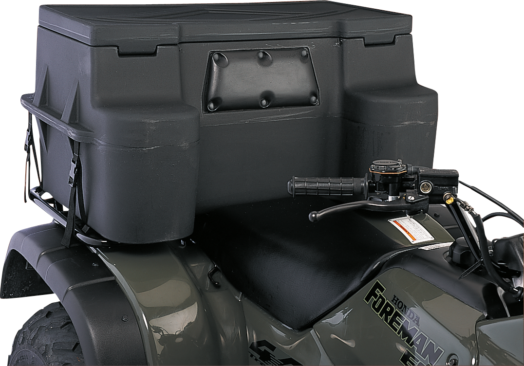 Moose Black Polyethylene Explorer ATV Rear Luggage Rack Storage Cargo Gear Box