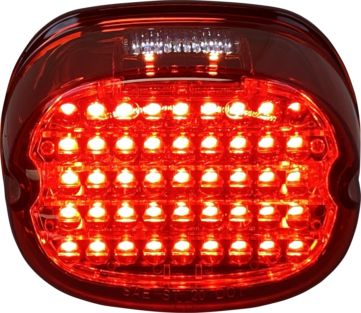 Custom Dynamics Red Top Window LED Taillight Kit fits 1999-2024 Harley Models