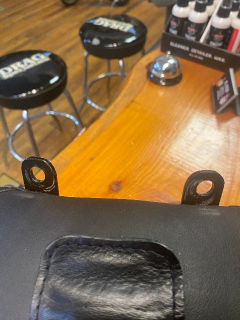Mustang Wide Tripper Solo Seat & Backrest for 2018-2024 Harley Softail Fat Boy