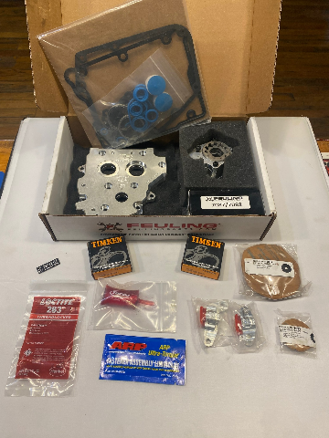 Feuling OE+ Hydraulic Cam Chain Tensioner Conversion Kit 2001-06 Harley FL FX