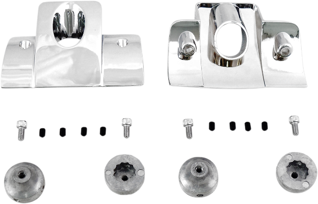 Drag Specialties Spark Plug Head Bolt Covers fits 2004-2022 Harley Sportster