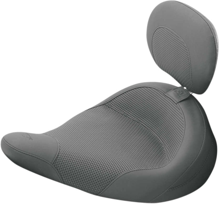 Mustang Solo Seat & Backrest fits 1999-2021 Harley Police Touring FLHTPI FLHTP