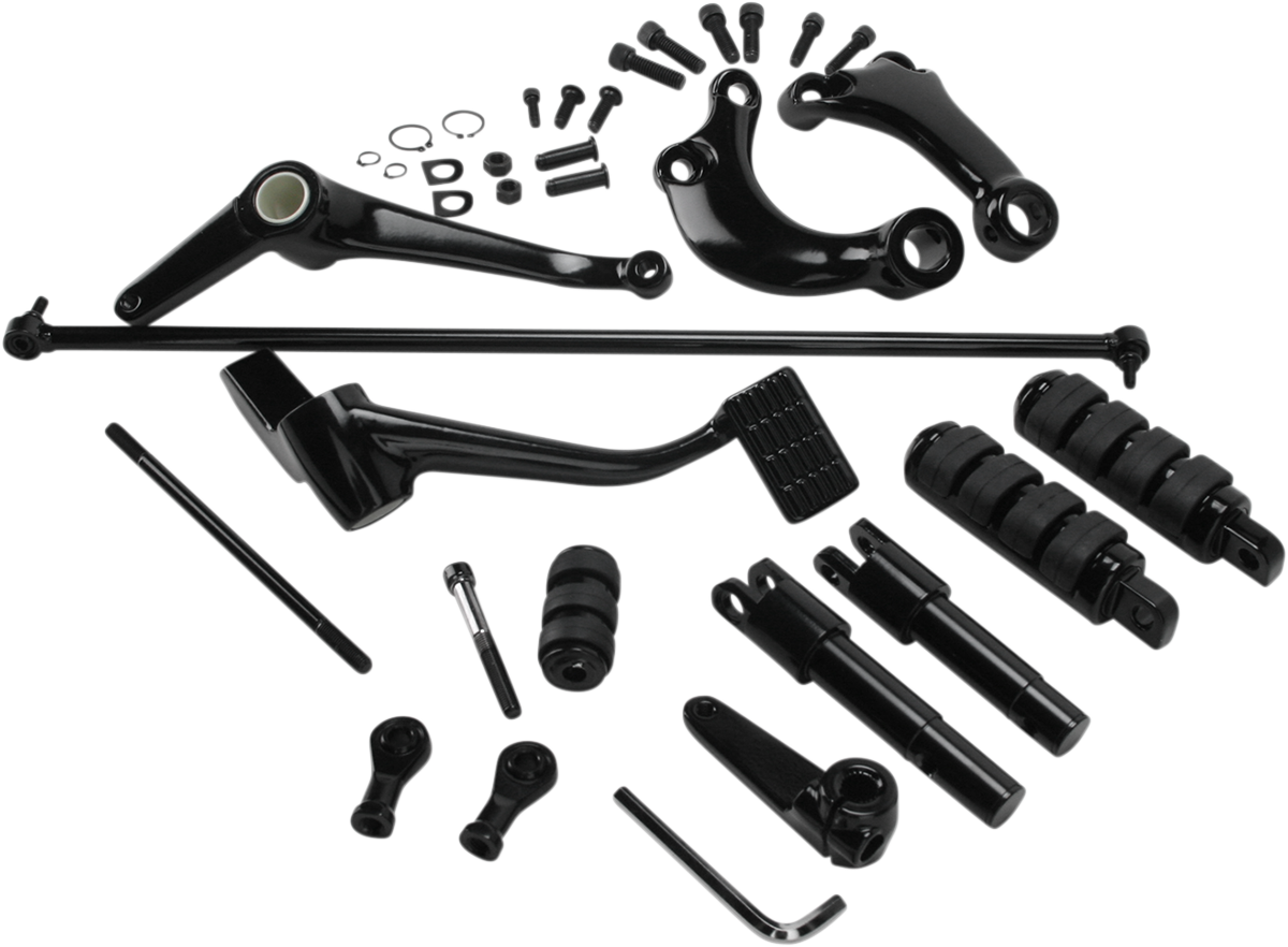 Drag Specialties Black Forward Foot Control Kit 2004-2013 Harley Sportster