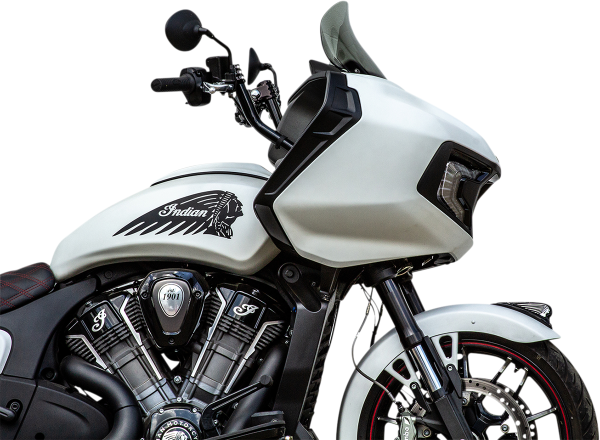 Klock Werks Flare 11" Tinted Fairing Windshield fits 2020-2023 Indian Challenger