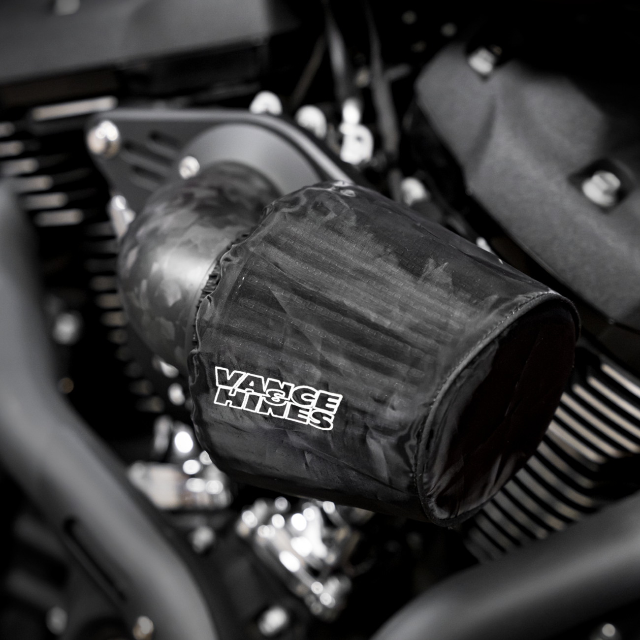 Vance & Hines VO2 90 Degree Falcon Rain Sock for Harley Davidson Motorcycles