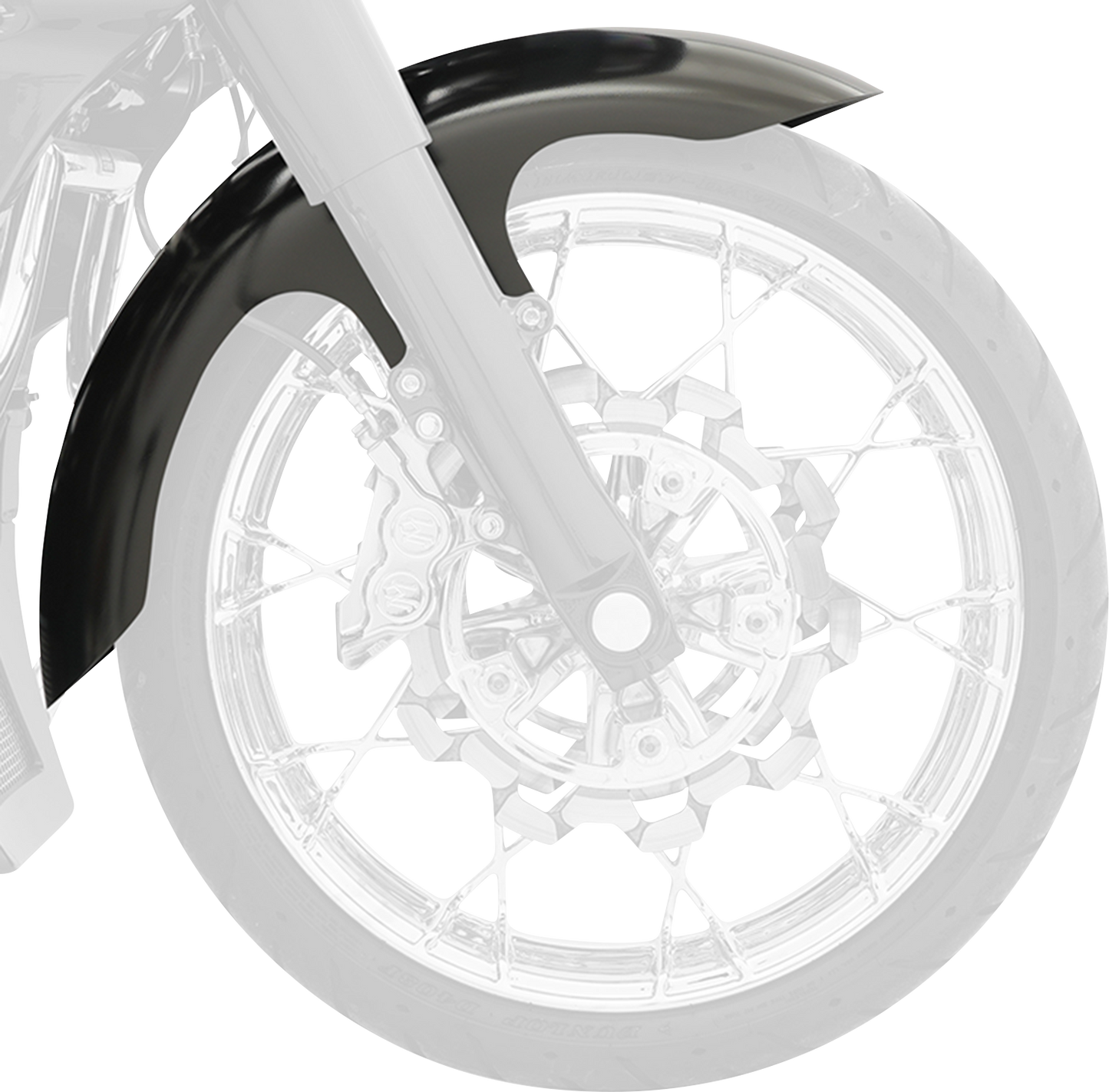 Klock Werks Hugger 16"/17"/18"/19" Front Fender 2014-2023 Harley Touring Models