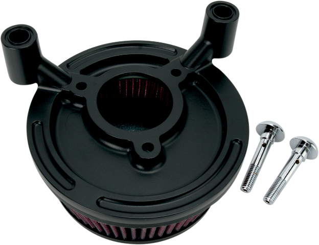Arlen Ness Black Big Sucker Stage 1 Air Cleaner Kit fits 2008-17 Harley Touring