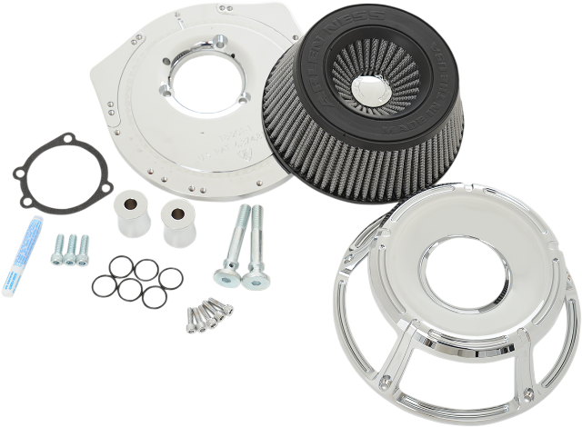 Arlen Ness Inverted Slot Track Air Cleaner Filter Kit 1999-2017 Harley Touring
