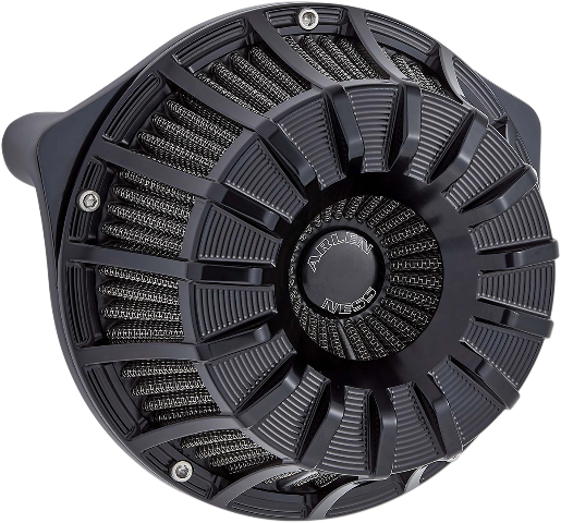 Arlen Ness Black 15 Spoke Air Cleaner Filter Kit fits 1988-2022 Harley Sportster