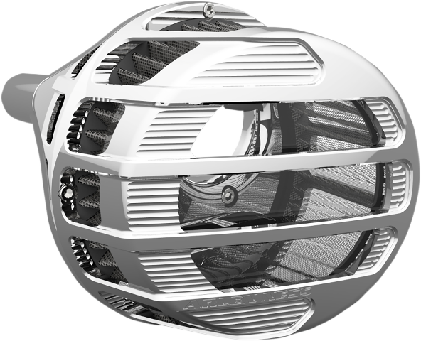Arlen Ness Chrome Side Kick Air Filter Cleaner Kit 08-17 Harley Touring Twin Cam