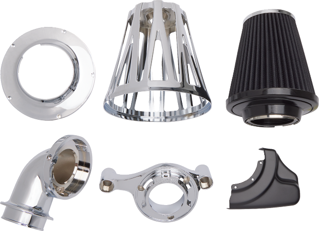 Arlen Ness Crossfire Chrome Monster Sucker Air Cleaner Filter 2017-23 Harley M8