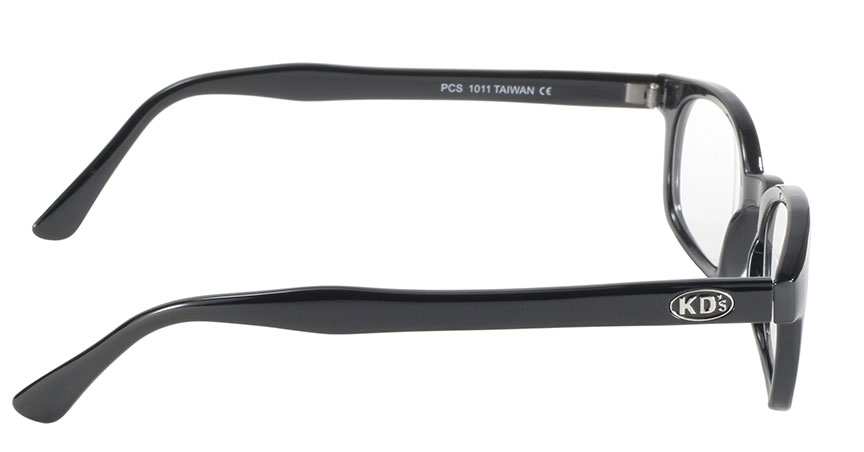 X-KD's 1011 Grey Day 2 Nite Lens Black Frame Old School Motorcycle Sunglesses