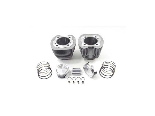 Vtwin 103" Twin Cam Silver Cylinder 9:1 Piston Big Bore Kit 2007-2017 Harley