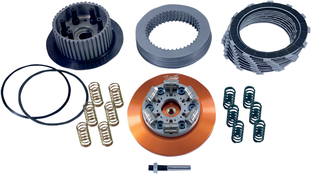 Barnett Low Profile Lock up Clutch Kit for 07-10 Harley Dyna Softail Touring