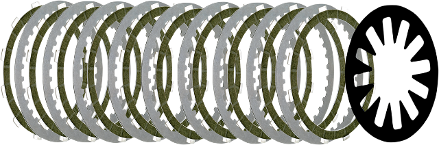Belt Drives LTD High Performance Clutch Kit 1998-17 Harley Dyna Touring Softail