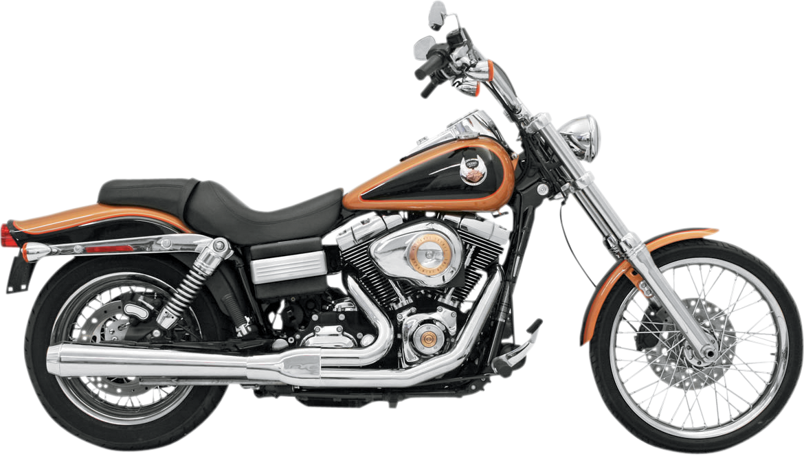 Bassani Road Rage 2-1 Exhaust 2006-2017 Harley Dyna Super Glide Street Bob FXDF