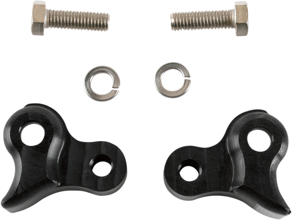 Burly Black -1" Rear Shock Lowering Kit for 2002-2008 Harley Touring FLTR FLHR