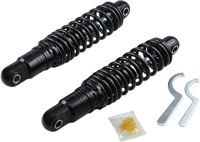 Drag Specialties 12" Heavy Duty Premium Rear Shocks fits 1984-23 Harley Touring