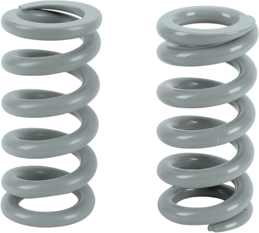 La Choppers Gray 1400 PSI Rear Shock Springs fits 1989-2017 Harley Softail FXSB