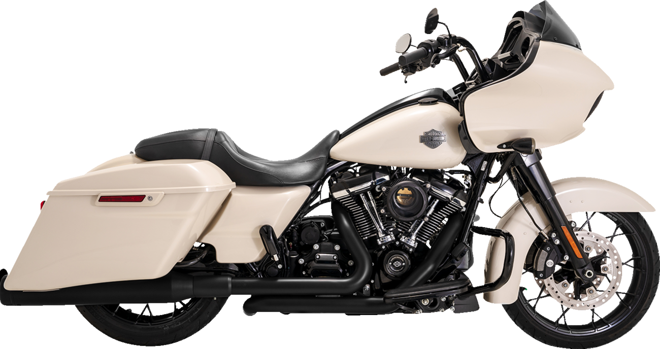 Vance & Hines Dresser Duals Black Header System for 2017-2023 Harley Touring M8