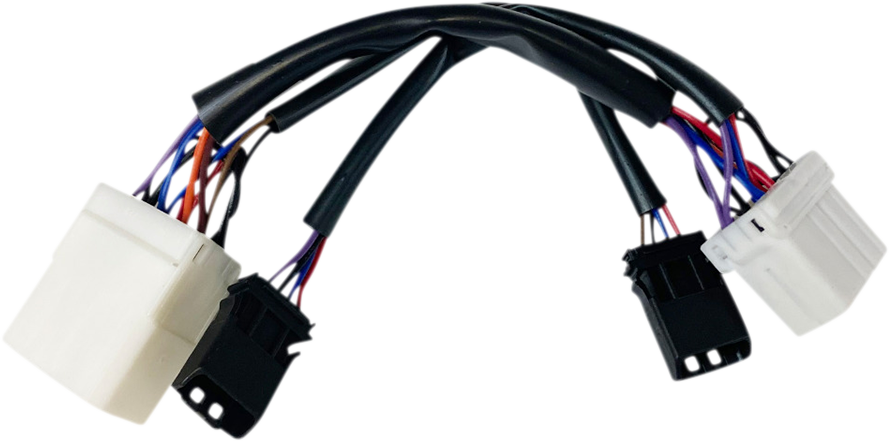 Custom Dynamics Dual Plasma Rods Wiring Adapter 1996-2017 Harley Davidson Models