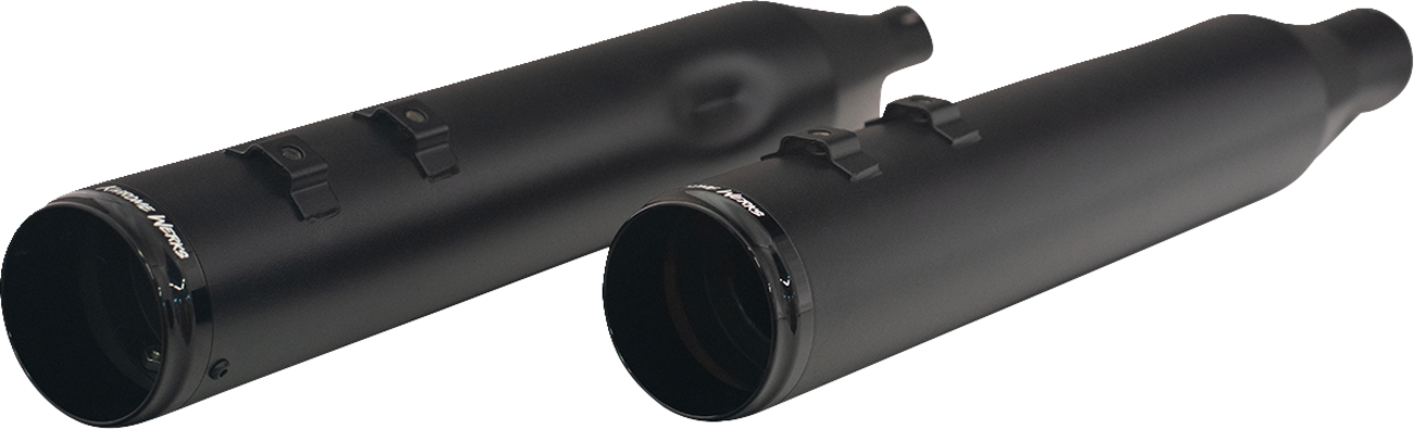 Khrome Werks 4.5" HP Plus Black Slip On Mufflers fits 2017-2025 Harley Touring