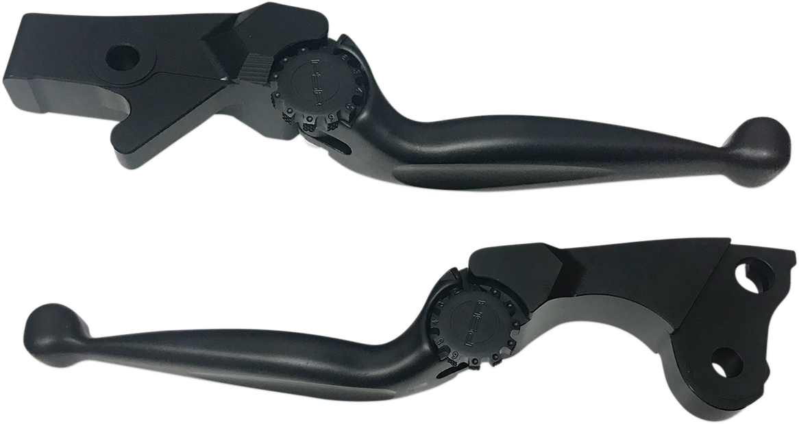 PSR Black Journey Adjustable Handlebar Lever Set fits 2018-2024 Indian Chieftain
