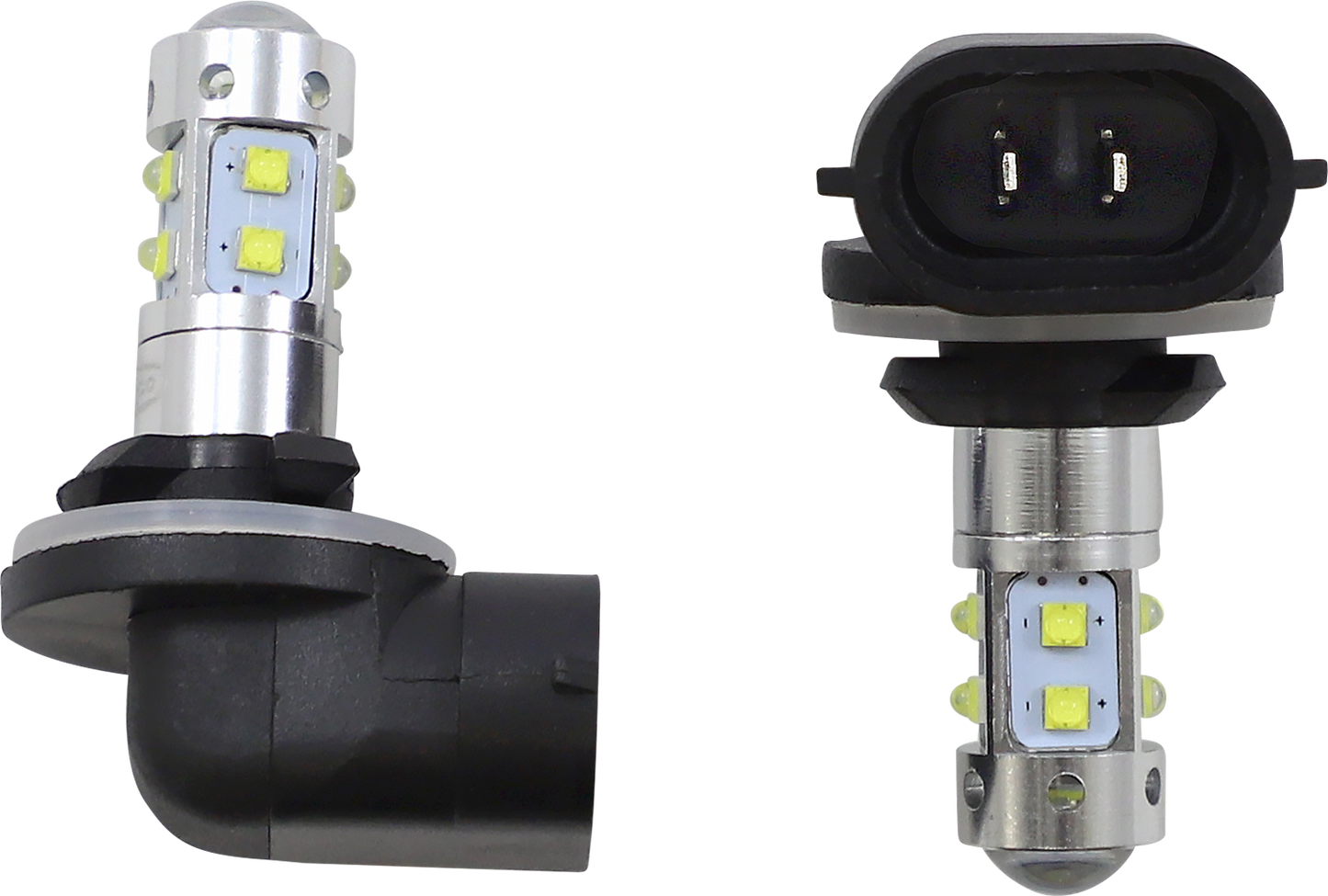 Rivco 881 LED 12V Universal Motorcycle Spotlight Bulbs Harley Davidson FLHR FLHT