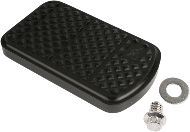 Thrashin Black Brake Pedal Cover for 1980-2023 Harley Touring TSC-2201-1