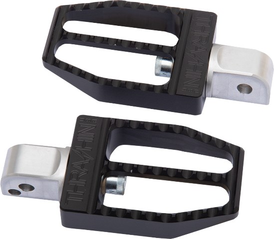 Thrashin Militant Rear Passenger Footpegs for 2018-2023 Harley Softail FXDR FLSL
