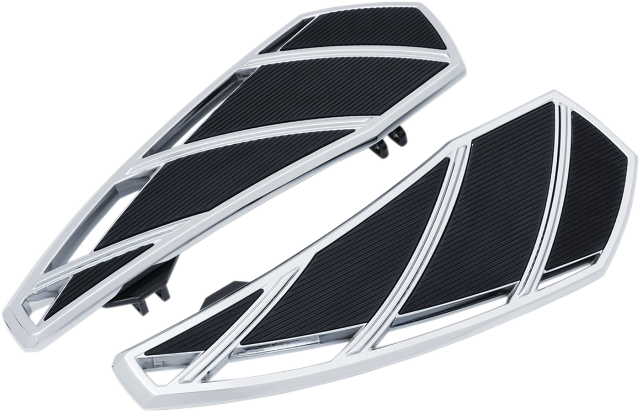 Kuryakyn 5792 Phantom Motorcycle Driver Floorboards 1983-20 Harley Touring FLHX